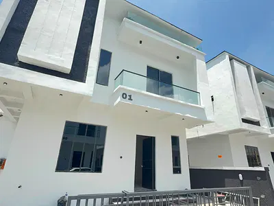Luxury Newly Built 4 Bedroom Detached Duplex with a Room BQ — Lekki, Lagos