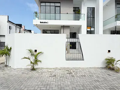Four Bedroom Semi-Detached Duplex with Pool — Ajah, Lagos