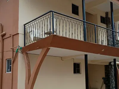 Modern Block of 4 Flats with BQ on Full Plot of Land, Still Solid — Surulere, Lagos