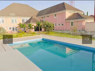 Massive 11 Bedrooms Duplex with BQ — Guzape District, Abuja