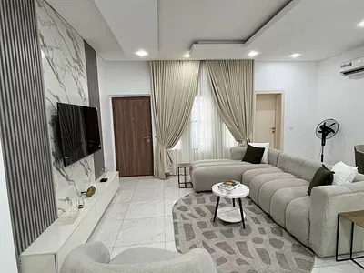 Elegant 3BR Serviced Apartment 24/7 Power & Fast Wi-Fi — Anthony, Maryland, Lagos