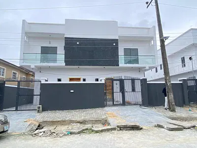 A Spectacular 4 Bedroom Semi- Detached Duplex with BQ — Lekki, Lagos