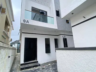 A Stunning & Most Affordable 4 Bedroom Semi- Detached Duplex with BQ- — Lekki, Lagos
