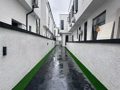 Solidly Built 5 Bedroom Semi-Detached Duplex with Driveway — Ajah, Lagos