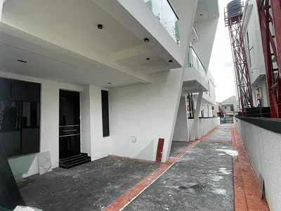 Well Built 3-Bedroom Semi-Detached Duplex with Driveway — Ikota, Lekki, Lagos