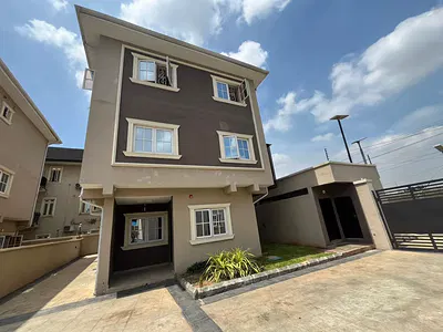 4 Bedroom Detached House with Service Quarter — Sasegbon Street, Ikeja GRA, Ikeja, Lagos