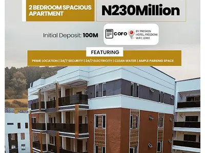 2 Bedroom Apartment with BQ — Lekki Phase 1, Lekki, Lagos