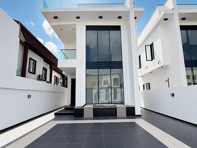 Contemporary 5 Bedroom Detached Residence with BQ — Ikota, Lekki, Lagos