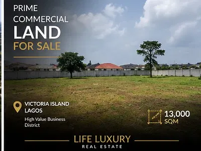 Commercial Land — Saka Tinubu, Victoria Island (VI), Lagos