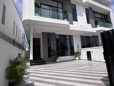 Extremely Clean 4-Bedroom Semi-Detached Duplex with BQ — Ikota, Lekki, Lagos