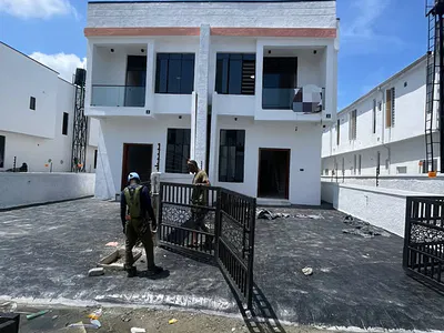 Newly Built 4-Bedroom Semi-Detached Duplex with Jacuzzi — Ikota, Lekki, Lagos