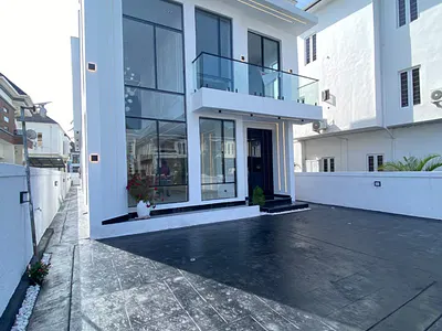Newly Built 5-Bedroom Fully Detached Duplex with BQ — Ikota, Lekki, Lagos