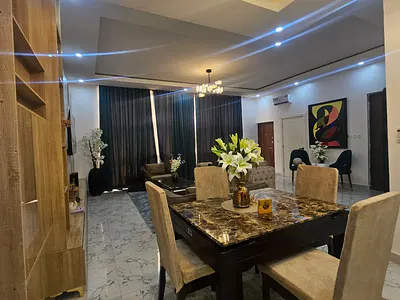 Fully Furnished 3 Bedroom Apartment with a Room BQ — Maryland, Lagos