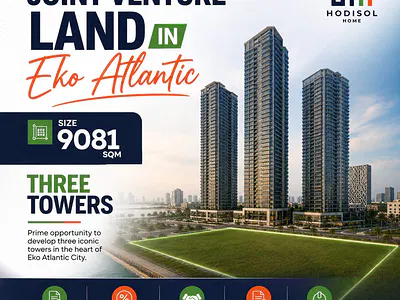 Land for Development — Eko Atlantic, Eko Atlantic City, Lagos