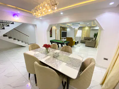 Furnished 4 Bedrooms Semi Detached with BQ — Lekki, Lagos