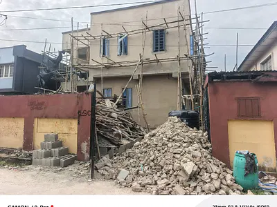 Rear 3 Units of 3 Bedroom Apartments — Ire-Akari Estate, Isolo, Lagos