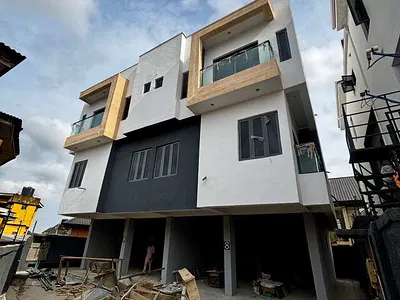Exquisite 4 Bedroom Semi Detached Duplex with BQ in Prime Location — Maryland, Lagos