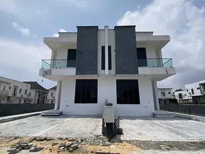 4 Bedroom Semi-Detached Duplex with BQ — Abraham Adesanya, Ajah, Lagos