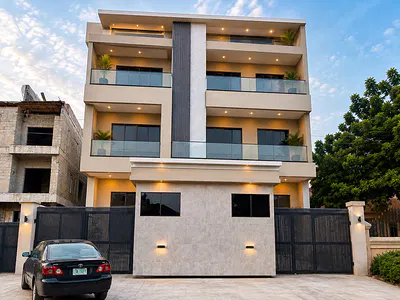 Luxury 5 Bedroom Semi Detached Duplex on 3 Floors with BQ — Lekki, Lagos