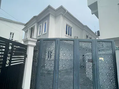 Massive 4 Bedroom Duplex with 2room BQ 5 Car Park — Secured Estate, Osapa, Lekki, Lagos