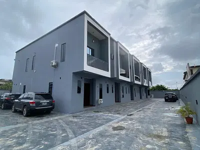 4 Bedroom Terraced Duplex with BQ — Abraham Adesanya Lekki Scheme 2, Ajah, Lagos