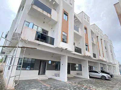 Beautifully Designed 4 Bedroom Terrace Duplex with BQ — Abraham Adesanya Lekki Scheme 2, Ajah, Lagos
