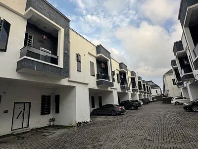 Luxury 4 Bedroom Duplex Terrace with Pool Gym Fully Serviced — Lekki, Lagos