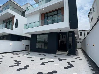 Contemporary 5bedroom Detached Duplex, Chevron, Lekki, Lagos, Detached Duplex for Sale