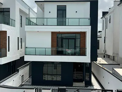 Contemporary 5bedroom Detached Duplex, Chevron, Lekki, Lagos, Detached Duplex for Sale
