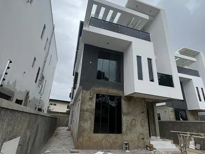 Newly Built 5 Bedroom Detached Duplex with BQ — Adeniyi Jones, Ikeja, Lagos