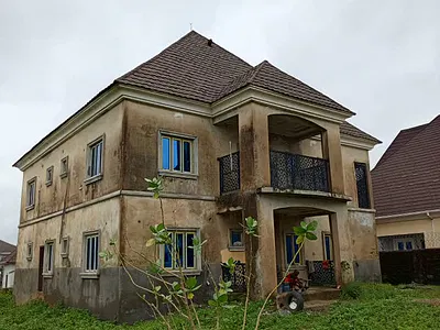 Semi-Finished 5 Bedroom Duplex — Lugbe District, Abuja