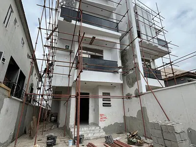 Exquisite 5 Bedroom Detached Duplex with BQ & Cinema — Adeniyi Jones, Ikeja, Lagos