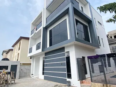 4 Bedroom Fully Detached Duplex with Box Room, BQ, Study, Swimming Poo — Lekki, Lagos