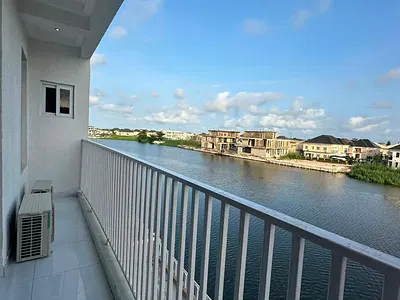 Water View 2 Bedroom Apartment with Gym — Osapa London, Lekki, Lagos