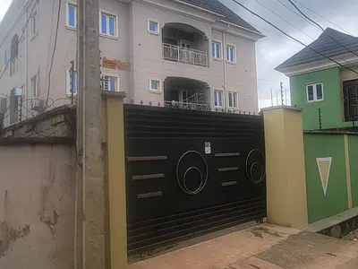 Nicely Finished 3 Bedroom Flat — Taquwa Estate Off Agege -Iju Road, Ifako, Agege, Lagos