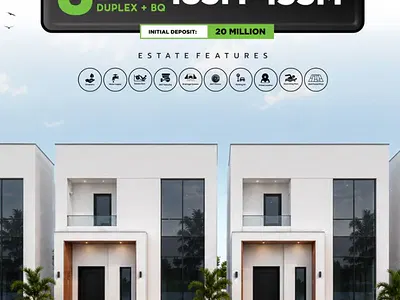 3 Bedroom Fully Detached Duplex with BQ — Lekki, Lagos