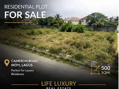 500 SQM Residential Land — Cameron Road, Ikoyi, Lagos
