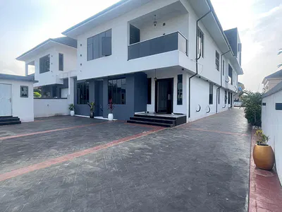 Unmatched 6 Bedroom Fully Detached Duplex with Swimming Pool, Cinema — Royal Gardens, Ajah, Lagos