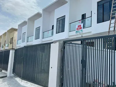 Self Compound 4 Bedroom Terrace Duplex with BQ in a Secure — Ikota, Lekki, Lagos