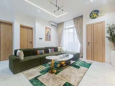 Brand New 3 Bedroom Smart Apartment with Balconies, Swimming Pool — Lekki, Lagos