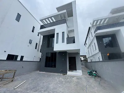 Newly Built to Taste Spacious 5 Bedroom Detached Duplex with BQ — Ikeja, Lagos