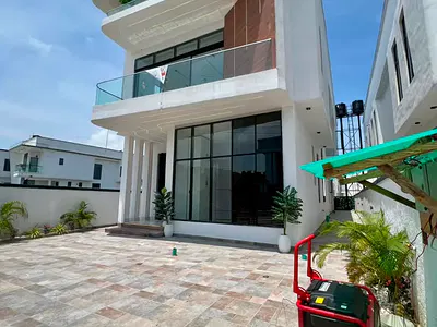 Impeccably Built 5 Bedroom Fully Detached Duplex with Pool and BQ — Ajah, Lagos