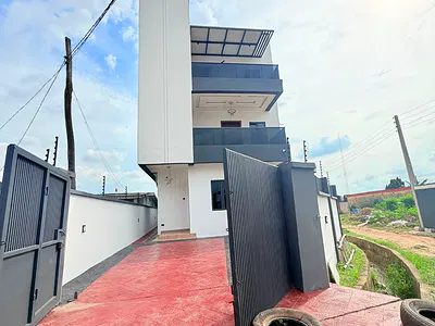 Exclusively Built 4 Bedroom Detached Duplex with BQ — Oko-Oba, Agege, Lagos