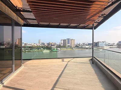 Waterfront 5 Bedroom Penthouse Apartment with 2 Rooms BQ — Ikoyi, Lagos