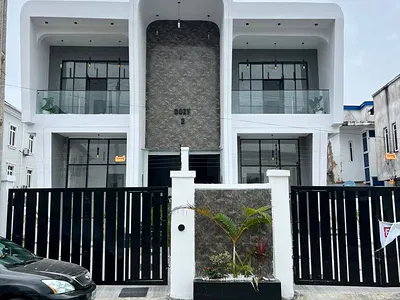 5 Bedroom Semi-Detached Duplex with Pool — Ajah, Lagos