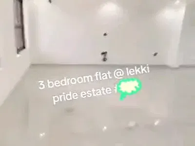 Newly Built 3 Bedroom Flat All Room Ensuites — Lekki Pride 1 Estate, Ajah, Lagos