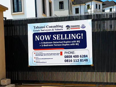 5 Bedroom Detached Duplex with BQ — By Coza, Guzape District, Abuja