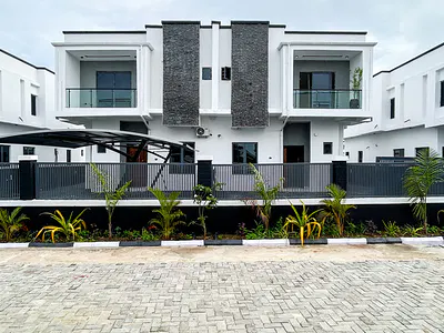 Contemporary 4 Bedroom Semi Detached Duplex with Excellent Features — Lekki, Lagos