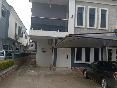 Luxury 4 Bedroom Semi Detached Duplex with a Room BQ — Lekki, Lagos