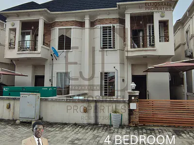 4 Bedroom Semi-Detached Duplex with BQ — Lekki, Lagos